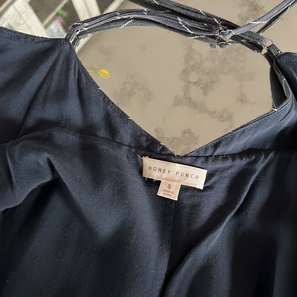 Stripped mini sailor stripes dress with buttons - Picture 4 of 11